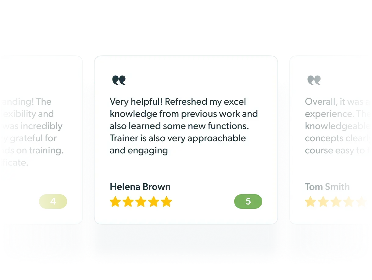 Verified reviews and public profile showcase